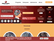 Tablet Screenshot of global-business-school.org